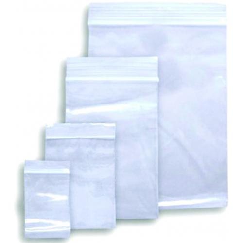 Polythene Bag - Sealable - Easy-Grip - Clear - 45mu - Size 17 - 51cm (20&quot;)