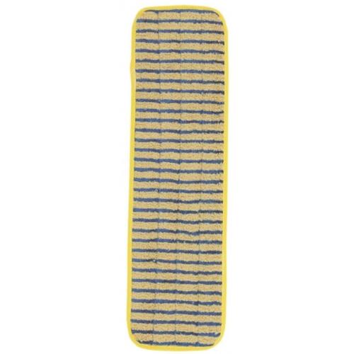 Scrubber Mop Head - Microfibre - Rubbermaid PULSE&#8482; - Hygen&#8482; - Yellow & Blue - 40cm (15.75&quot;)