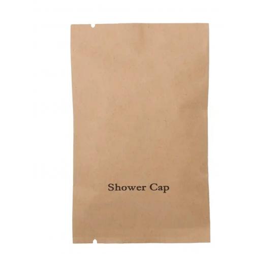 Shower Cap - Corn Starch - Kraft Paper Sachet