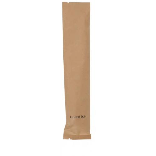 Dental Hygiene Kit - Kraft Paper Sachet