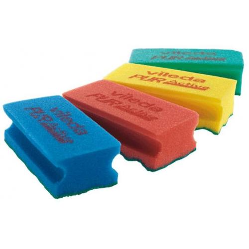 Foam Scourer Pad - Vileda - PurActive - Green