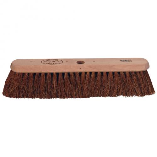 Broom Head - Platform - Industrial - Natural Coco - Soft - 45.7cm (18&quot;)