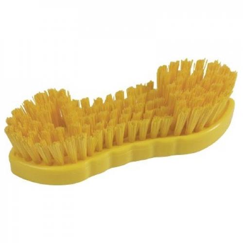 Scrubbing Brush with Dual Strength Bristles - Yellow - 20.8cm (8.2&quot;)