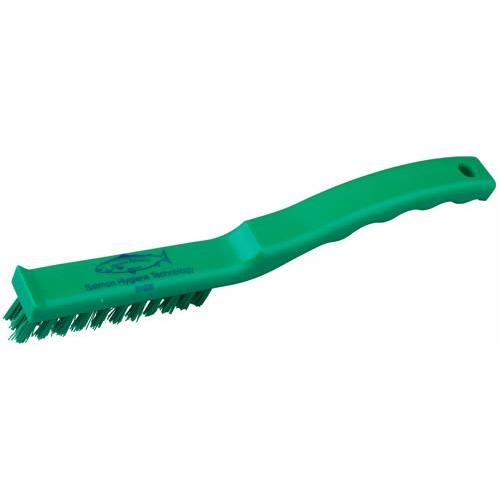 Detail Brush - Professional Stiff Bristle - Green - 22.4cm (8.8&quot;)