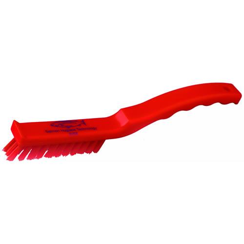 Detail Brush - Professional Stiff Bristle - Red - 22.4cm (8.8&quot;)