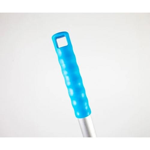 Handle - Light Duty - Aluminium - Blue Grip - 120cm (47&quot;)