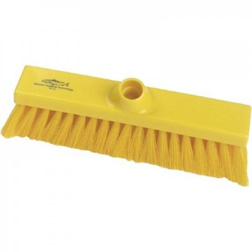 Flat Sweeping Broom Head - Soft - Premier - Yellow - 28cm (11&quot;)