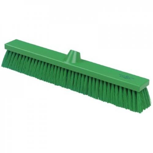 Flat Sweeping Broom Head - Medium - Premier - Green - 50cm (19.7&quot;)