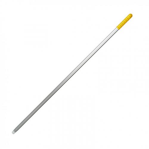 Handle - Light Duty - Aluminium - Yellow Grip - 124.5cm (49&quot;)