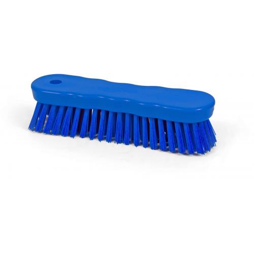 Hand Scrubbing Brush - Stiff - Eco-Friendly - Polypropylene - Blue - 18cm (7&quot;)