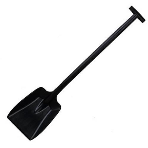 Shovel - &#39;T&#39; Grip Handle - Polypropylene - Black