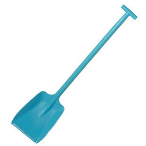 Shovel - &#39;T&#39; Grip Handle - Polypropylene - Blue