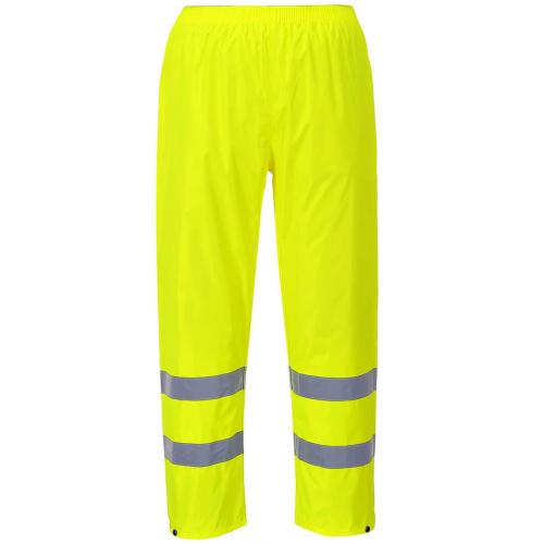 Hi-Vis - Waterproof Contractor Over Trousers - Yellow - Medium