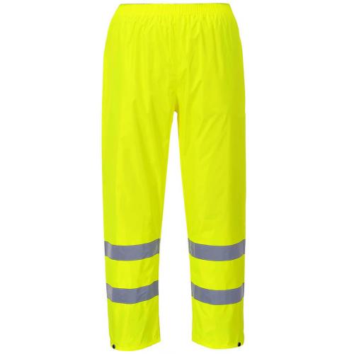 Hi-Vis - Waterproof Contractor Over Trousers - Yellow - Small