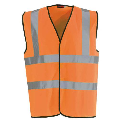 Hi-Vis Waistcoat - Orange - Small