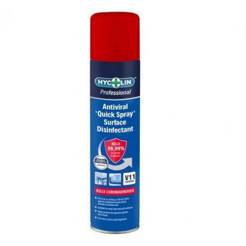 Surface Cleaner & Disinfectant - Antiviral - V11 - Hycolin - 300ml Spray