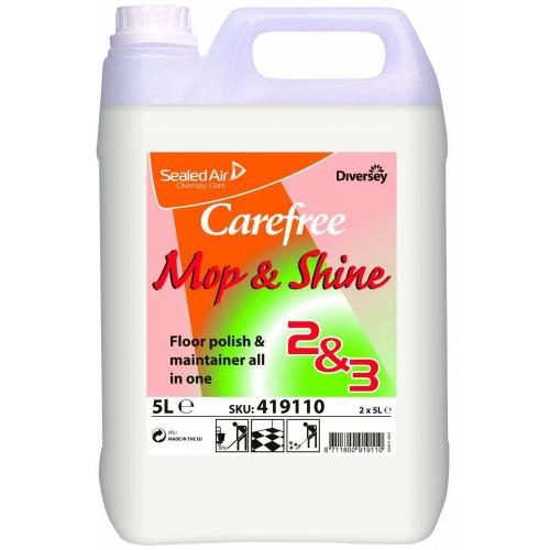Mop & Shine Floor Polish - Carefree - 5L