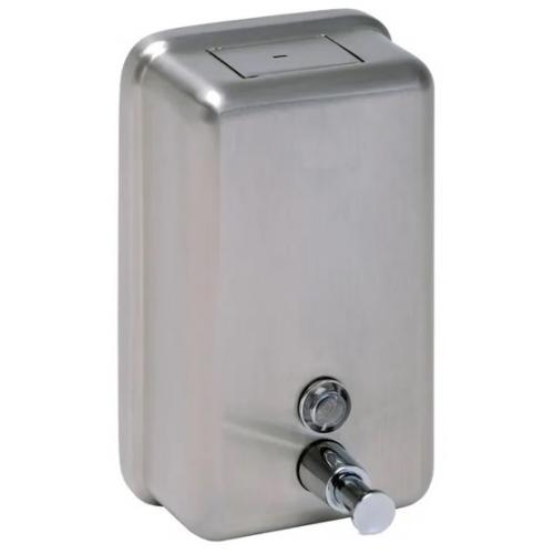 Bulk Fill Liquid Soap Dispenser - Brushed Stainless Steel - 1.2L