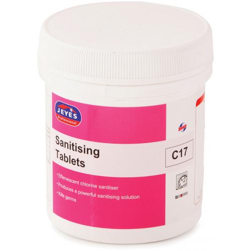 Effervescent Chlorine Tablets - Jeyes C17- 180 Tablets