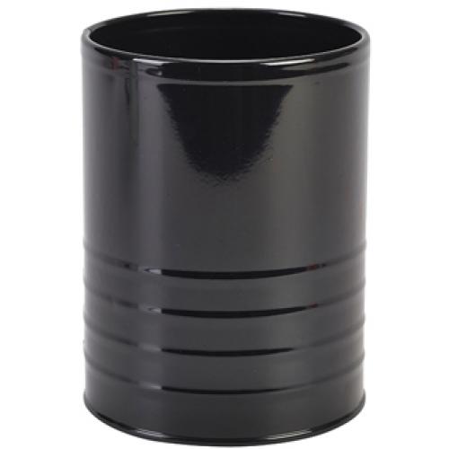 Tin Can - Galvanised Steel - Black - 1.3L (45.75oz)