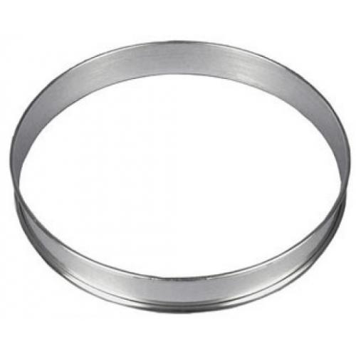 Flan Ring - Plain - Aluminium - 20.3x3.7cm (8x1.5&quot;)