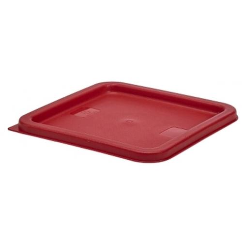 Storage Container Lid - Square - Red - 5.7L-7.6L