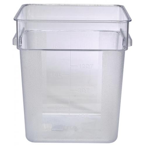 Storage Container - Square - Polycarbonate - 17.1L