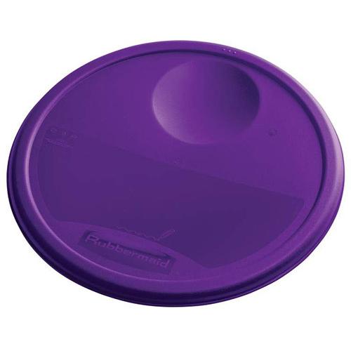 Storage Container Lid - Round - Purple - 3.8L Container - 22.35cm (8.8&quot;&quot;) dia