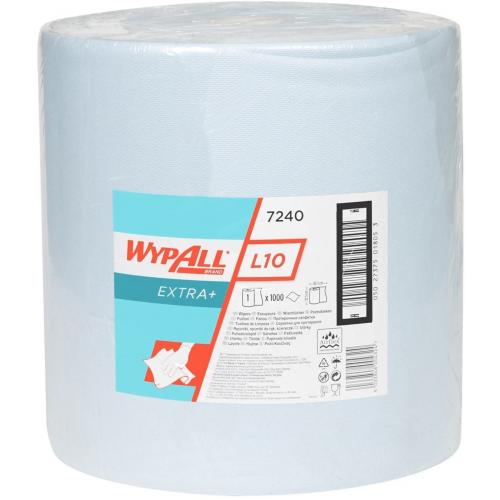 Industrial Roll - Wiper - Large - WypAll&#174; - L10 Extra+ - 1 Ply - Blue