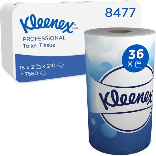 Toilet Roll - Traditional - KLEENEX&#174; Ultra - White - 2 Ply - 240 Sheet