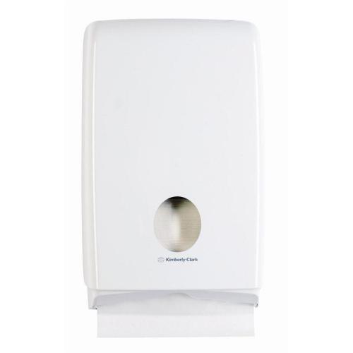 Hand Towel Dispenser - Multifold - Aquarius&#8482; - Slimfold&#8482; - White