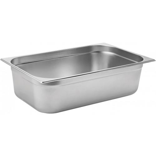 Gastronorm - Stainless Steel - 1/1GN - 10cm (4&quot;) Deep