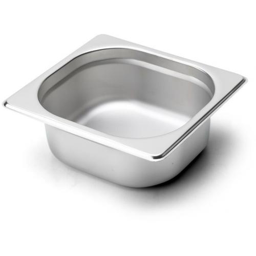Gastronorm  - Stainless Steel - 1/6GN - 20cm (8&quot;) Deep