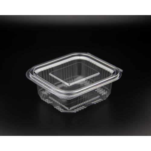 Food Container - Oblong - Hinged Lid - 250cc (8.75oz)
