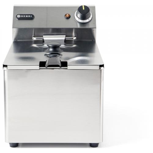 Deep Fryer - Single Tank - Stainless Steel - Hendi - 8L