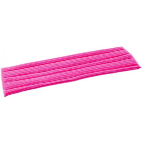 Flat Mop Head - Microfibre - TASKI Ultra Plus - Red - 40cm (15.75&quot;)