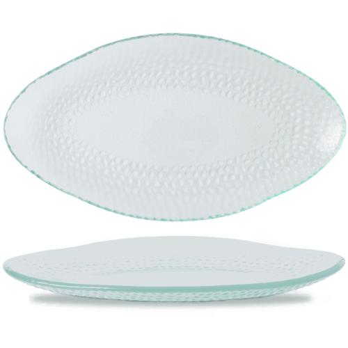 Platter - Oval - Churchill&#39;s - Isla - Glass - 30cm (11.75&quot;)