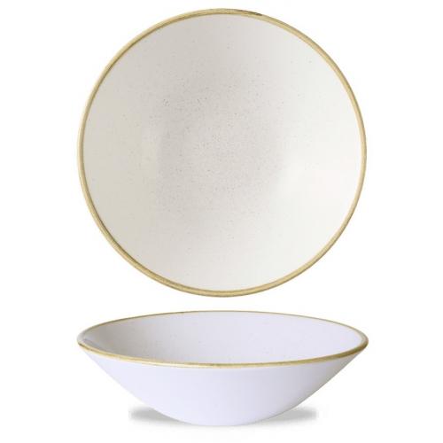 Coupe Bowl - Deep - Stonecast&#174; - Barley White - 22.7cm (8.9&quot;) - 1.1L (39oz)