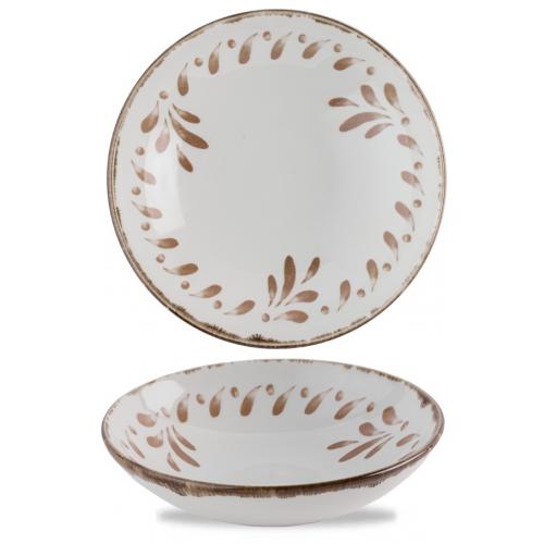 Coupe Bowl - Dudson&#39;s - Harvest Mediterranean - Terracotta - 18.2cm (7.2&quot;) - 42.6cl (15oz)