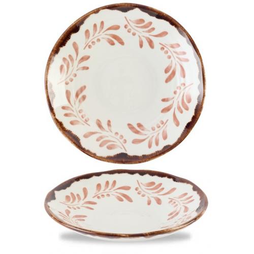 Organic Coupe Bowl - Dudson&#39;s - Harvest Mediterranean - Terracotta - 21cm (8.25&quot;) - 42.6cl (15oz)