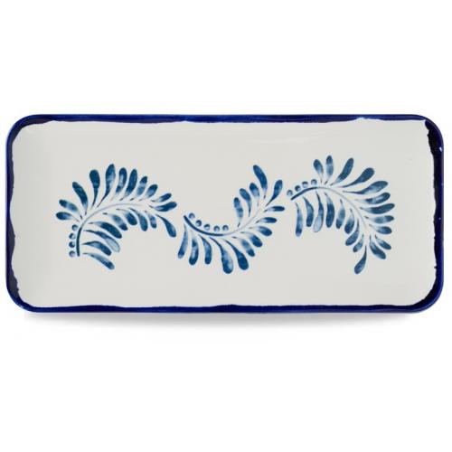 Organic Platter - Oblong - Dudson&#39;s - Harvest Mediterranean - 34.6cm (13.6&quot;)