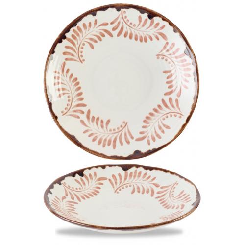 Organic Coupe Bowl - Dudson&#39;s - Harvest Mediterranean - Terracotta - 28cm (11&quot;) - 1.35L (47.5oz)