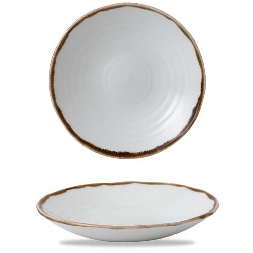 Organic Coupe Bowl - Dudson&#39;s - Harvest - Natural - 25cm (9.75&quot;) - 80cl (28oz)