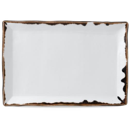Platter - Oblong - Dudson&#39;s - Harvest - Natural - 28.5cm (11.25&quot;)