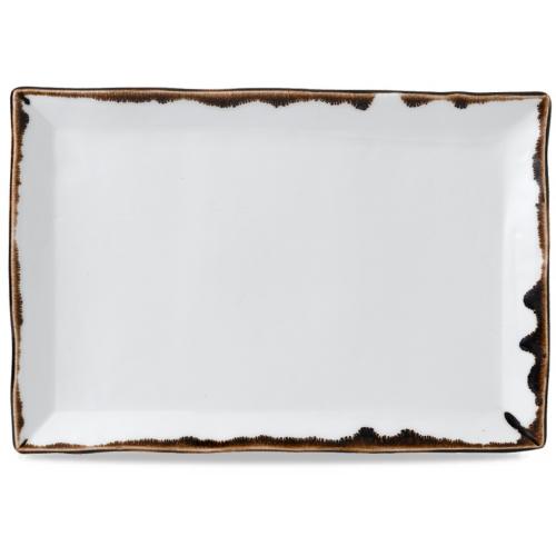 Platter - Oblong - Dudson&#39;s - Harvest - Natural - 34.5cm (13.6&quot;)