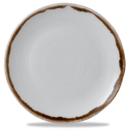 Organic Coupe Plate - Dudson&#39;s - Harvest - Natural - 27.5cm (10.8&quot;)