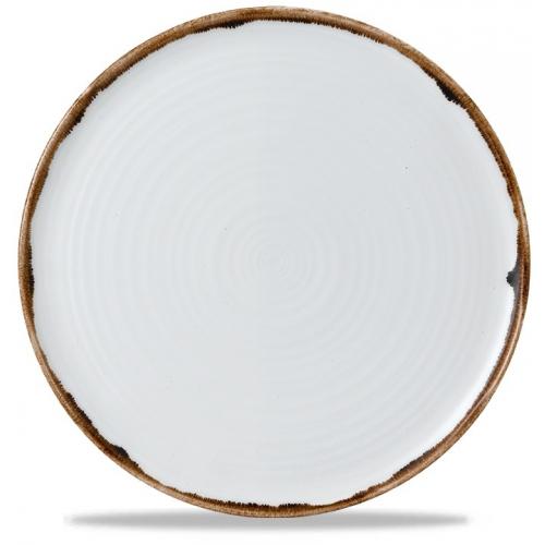 Organic Flat Plate - Dudson&#39;s - Harvest - Natural - 31.8cm (12.5&quot;)