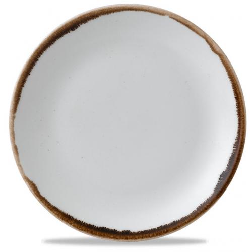 Coupe Plate - Dudson&#39;s - Harvest - Natural - 16.5cm (6.5&quot;)