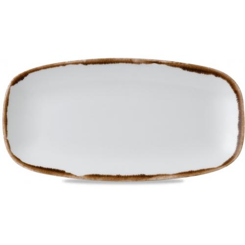 Platter - Oblong - Dudson&#39;s - Harvest - Natural - 35.5cm (14&quot;)