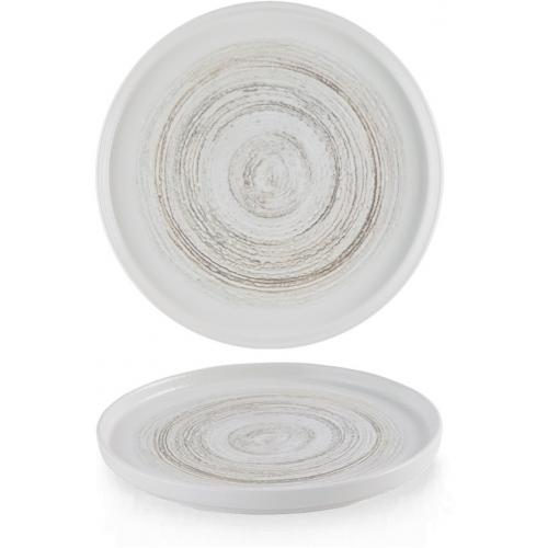 Walled Plate - Churchill&#39;s - Elements - Dune - 15.7cm (6.2&quot;)